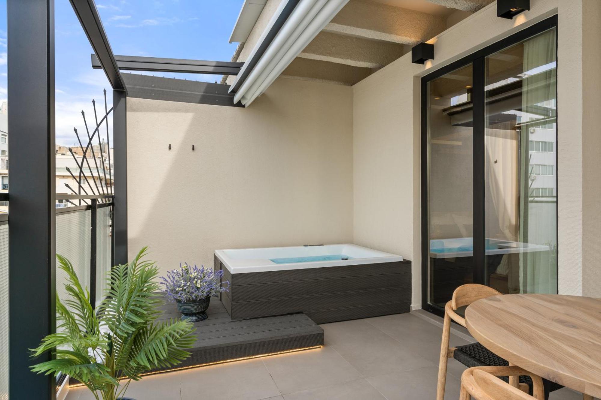 Acron 12 Penthouse Acropolis Suites Athén Kültér fotó