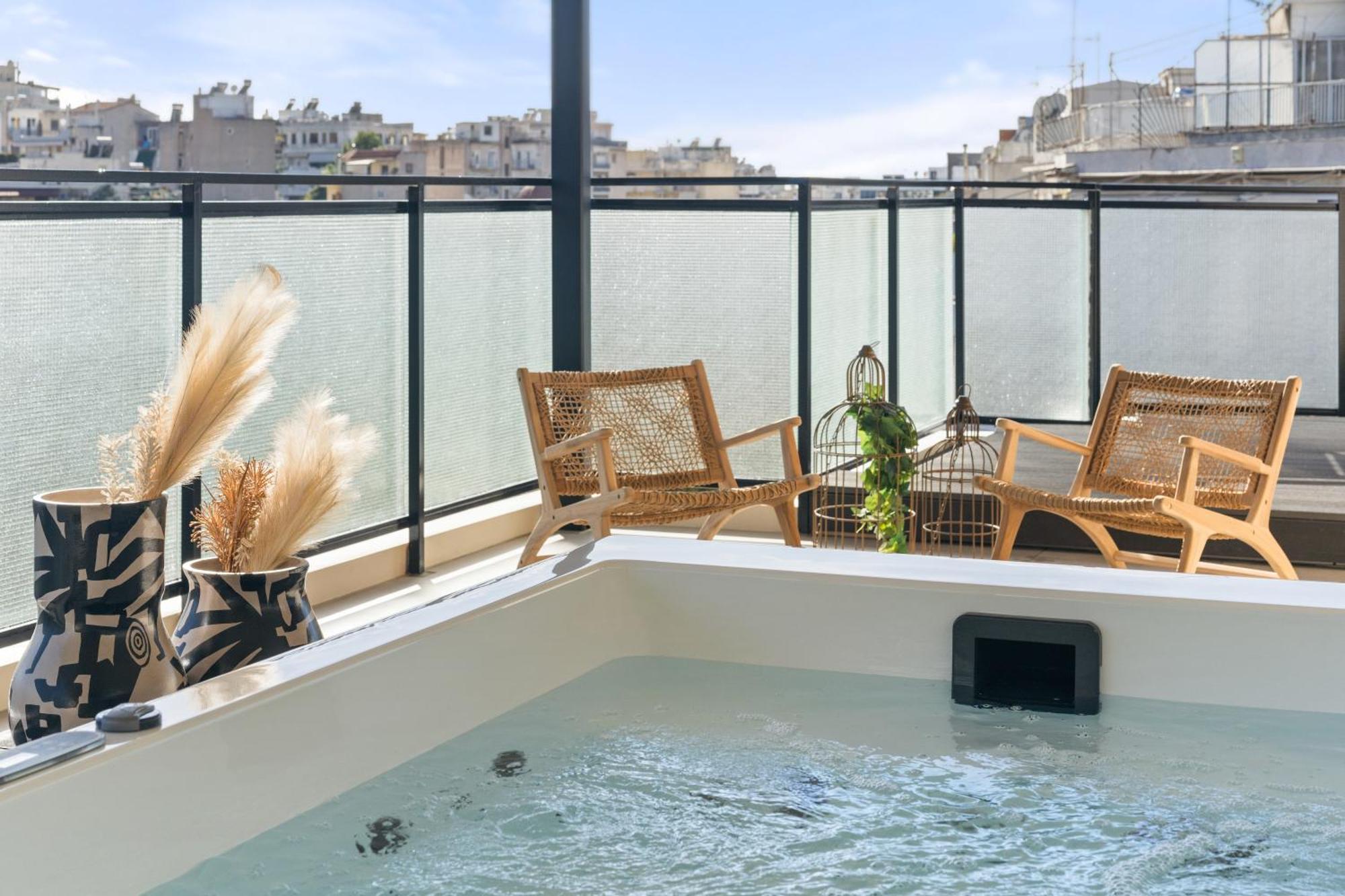Acron 12 Penthouse Acropolis Suites Athén Kültér fotó