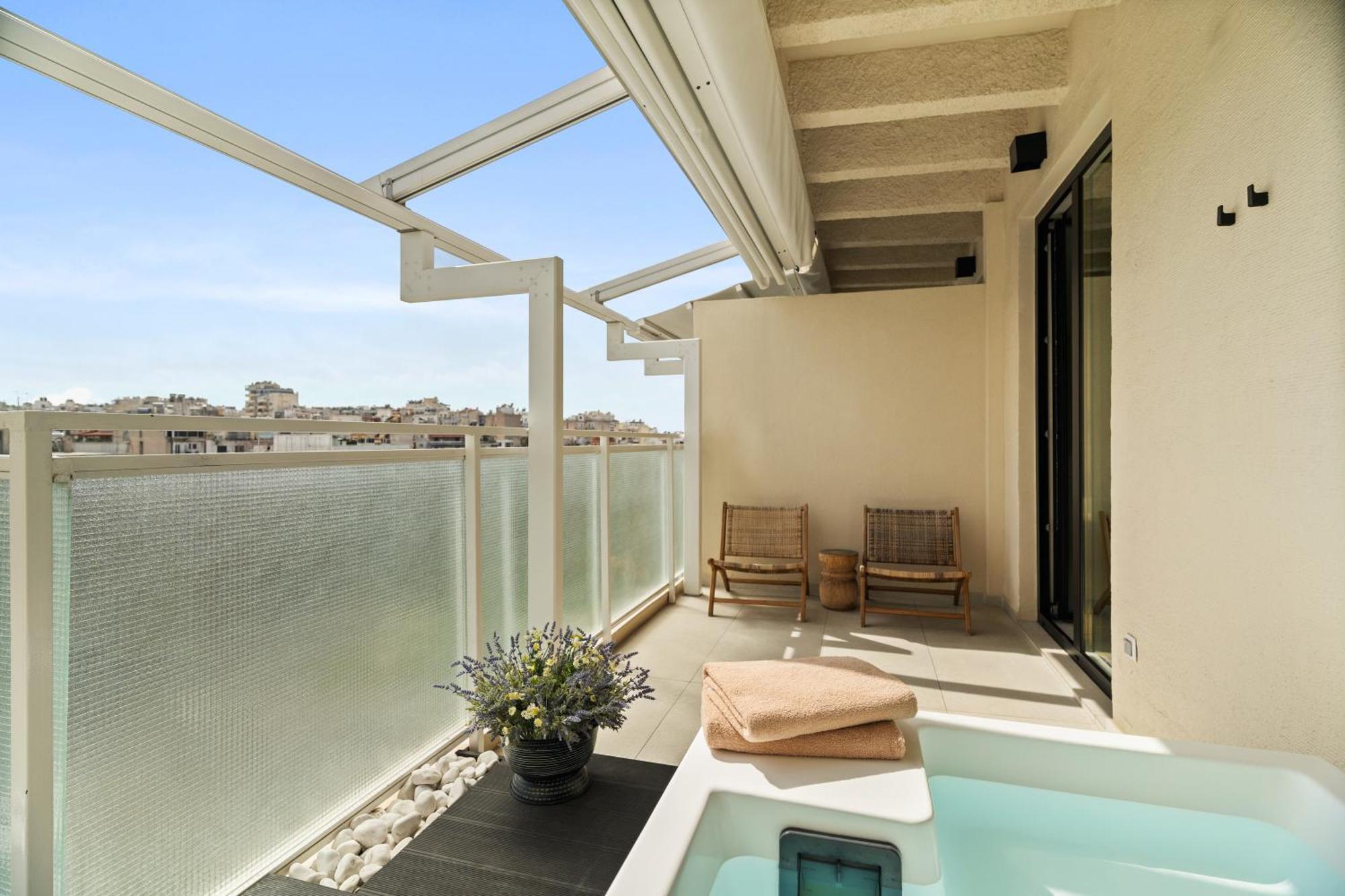 Acron 12 Penthouse Acropolis Suites Athén Kültér fotó